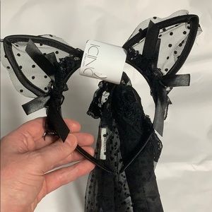 Icing BLACK KITTY CAT Costume Accessories! Me-OWW!